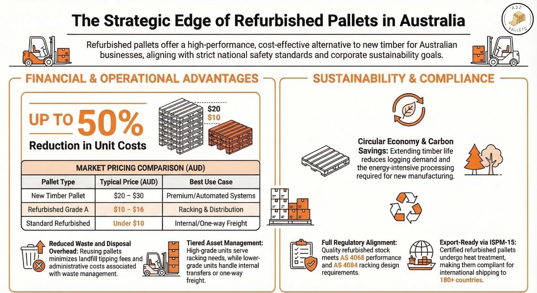Using Refurbished Pallets in Australia