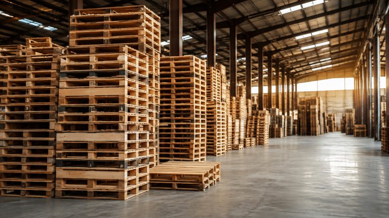 Pallet Suppliers Mascot
