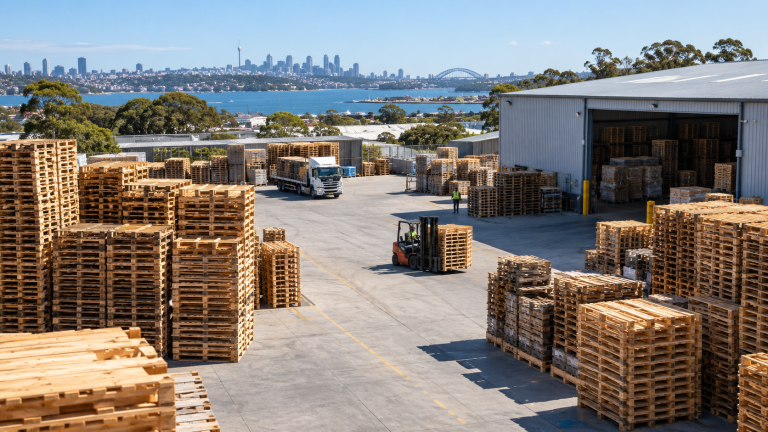 Pallet pickup service in Artarmon