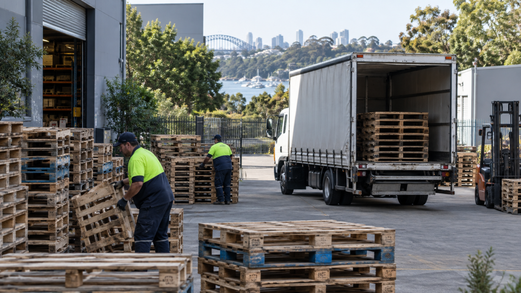 pallet pickup in Chatswood