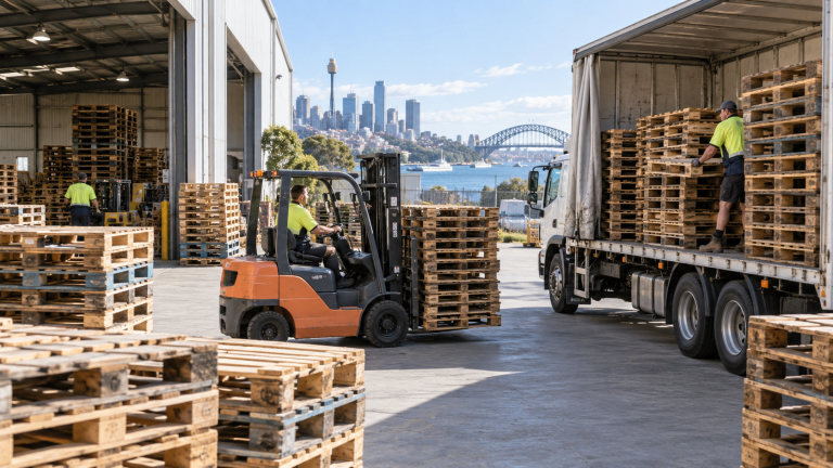 pallet pickup service in Chatswood