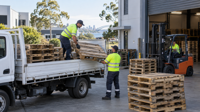 pallet pickup service in North Ryde